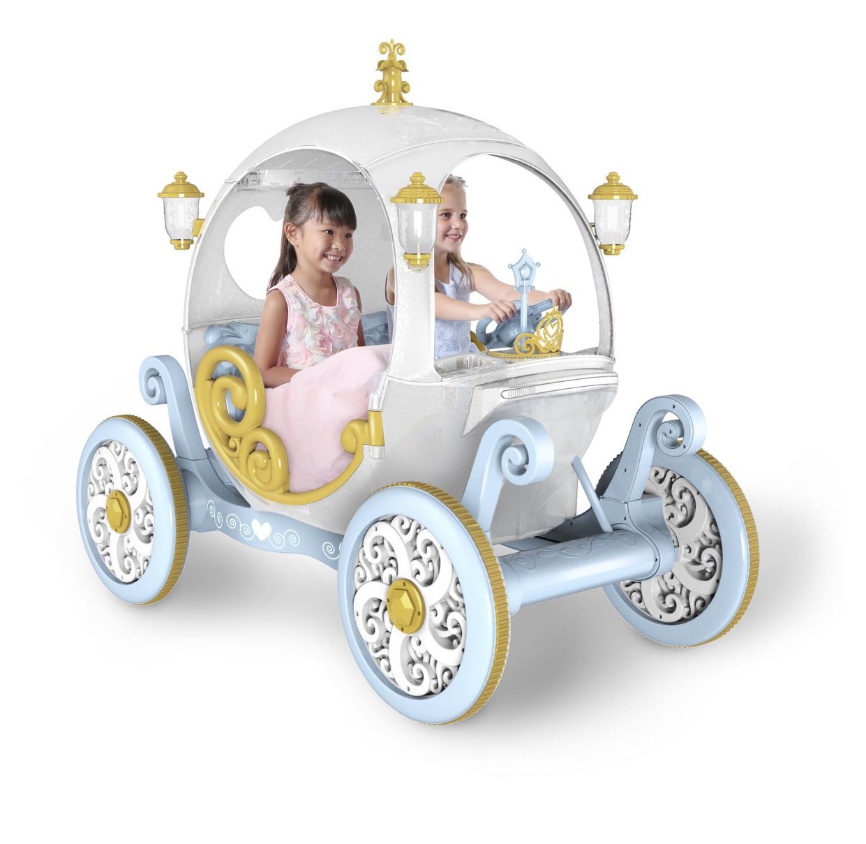 New Disney PRINCESS CARRIAGE Kids Ride On Toy