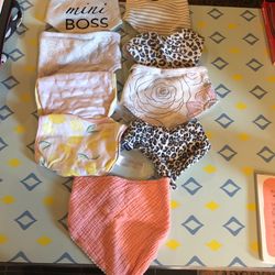 Baby Bibs (10 Total)