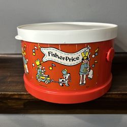 Fisher Price band drum sticks cymbols tamborine shakers harmonica!! 1979