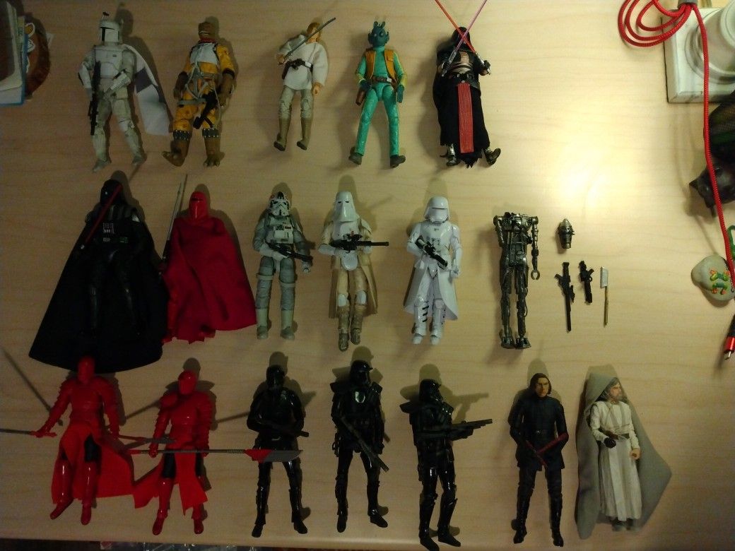 Star Wars Black Series 6 Inch Figures Lot