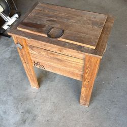 Wooden Ice Box