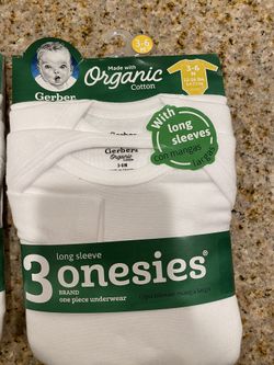 Gerber baby onesies