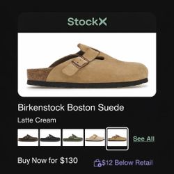 Birkenstock Boston Beige 42 (9M / 11W) 