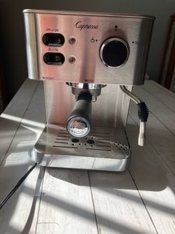 Jura Capresso espresso machine stainless steel