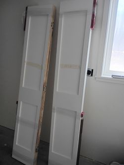 By fold doors