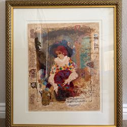 Signed Alexander-Wissotzky Serigraph 26x30