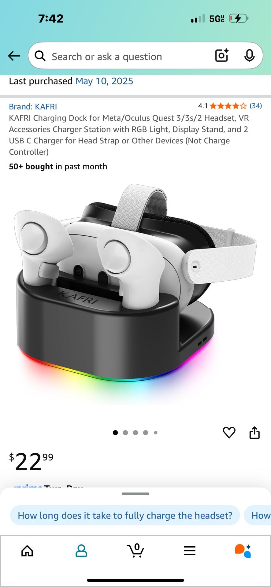 Kafri Charging Dock