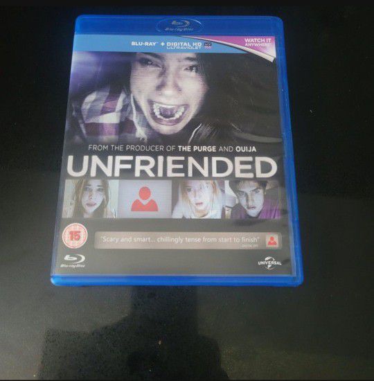 Unfriended Blu Ray