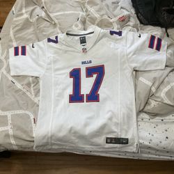 Josh Allen #17 Bills Jersey - Size Kids Large 