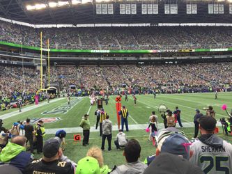 Seahawks vs Cincinnati Bengals - Season Opener - Section 113, Row E, only 5 rows from the Field!
