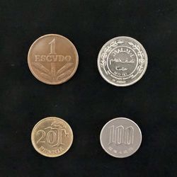 Lot Of 4 Coins Of The World 