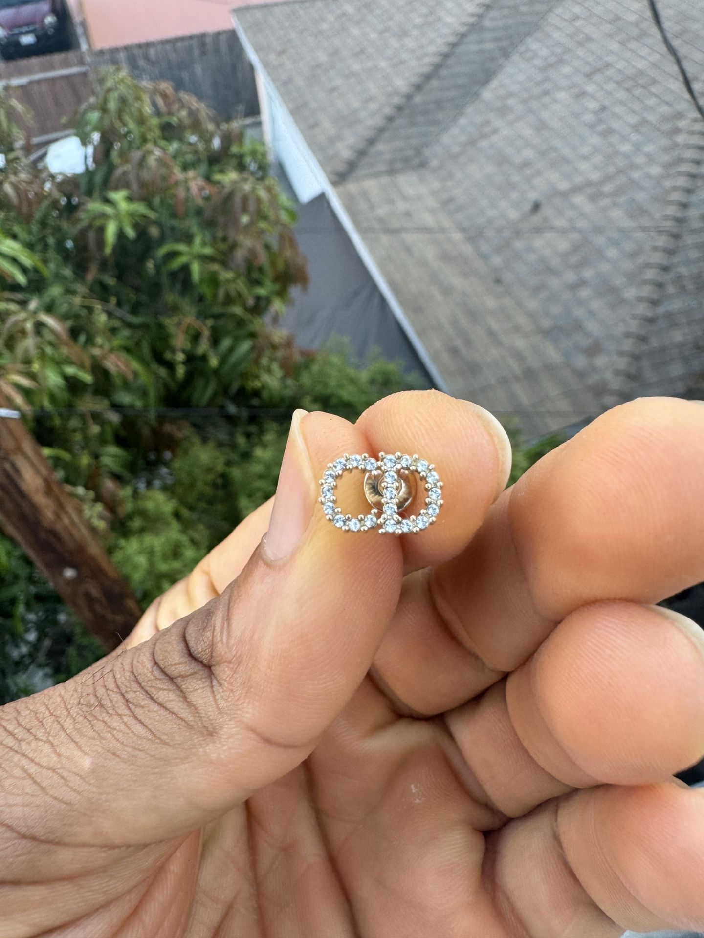 Christian Dior CD Earring (just one)