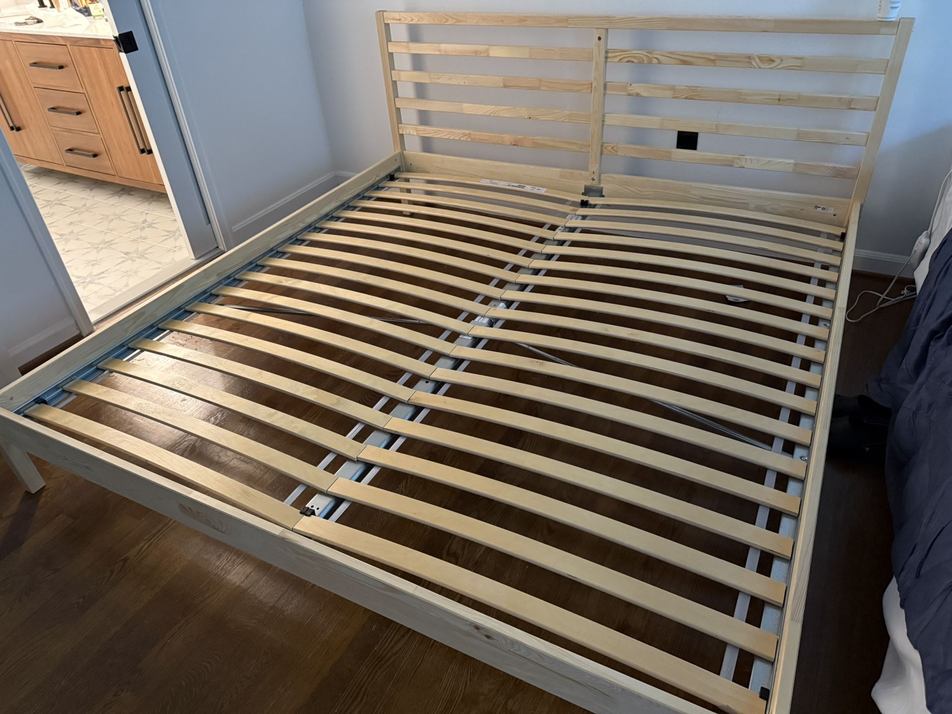 Brand New ikea king Bed Frame