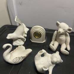SET OF 5 PRE-OWNED AUTHENTIC LENOX COLLECTION 