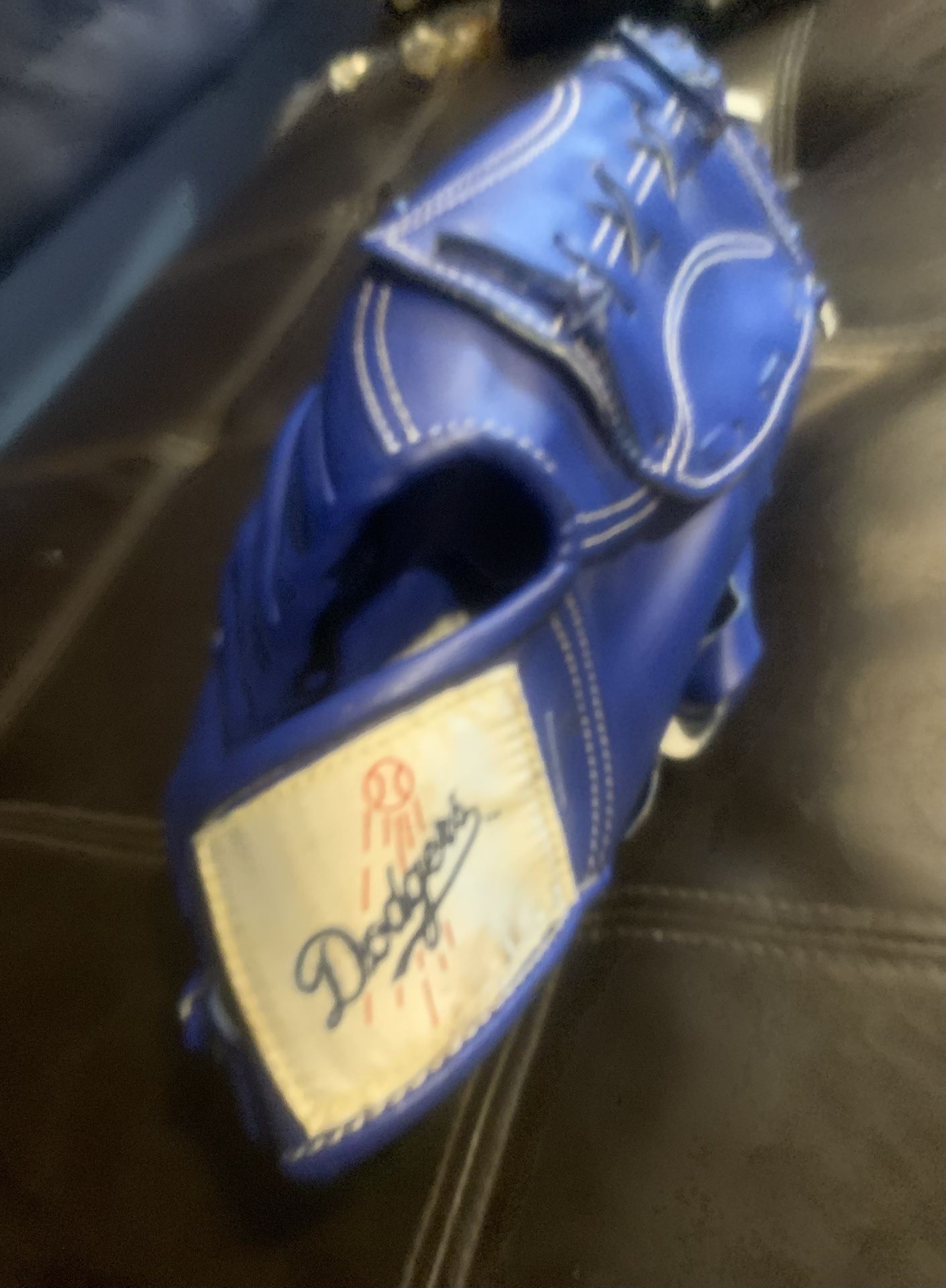 Dodger Baseball Mitt