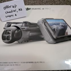 DJI Mavic 4 Pro Creator Combo (RC Pro 2 + 3 Batteries) !Sealed Brand New!