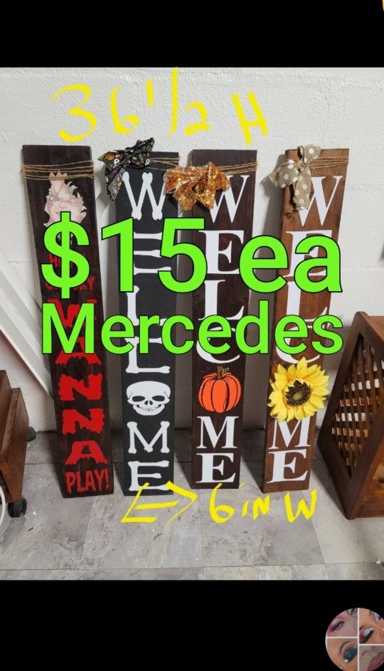 Wood Decor Great Condition