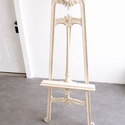 Welcome Easel Vintage Antique Victorian Stand