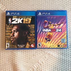 NBA 2k19 20th Anniversary Edition/NBA 2k24 Kobe Bryant Edition