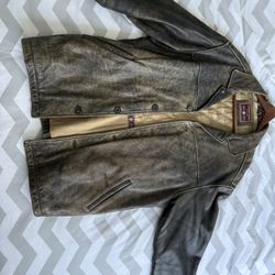 🧥 Men’s Andrew Marc Vintage Leather Jacket – XL – Distressed Finish – $1000  (Pick Up Only) 