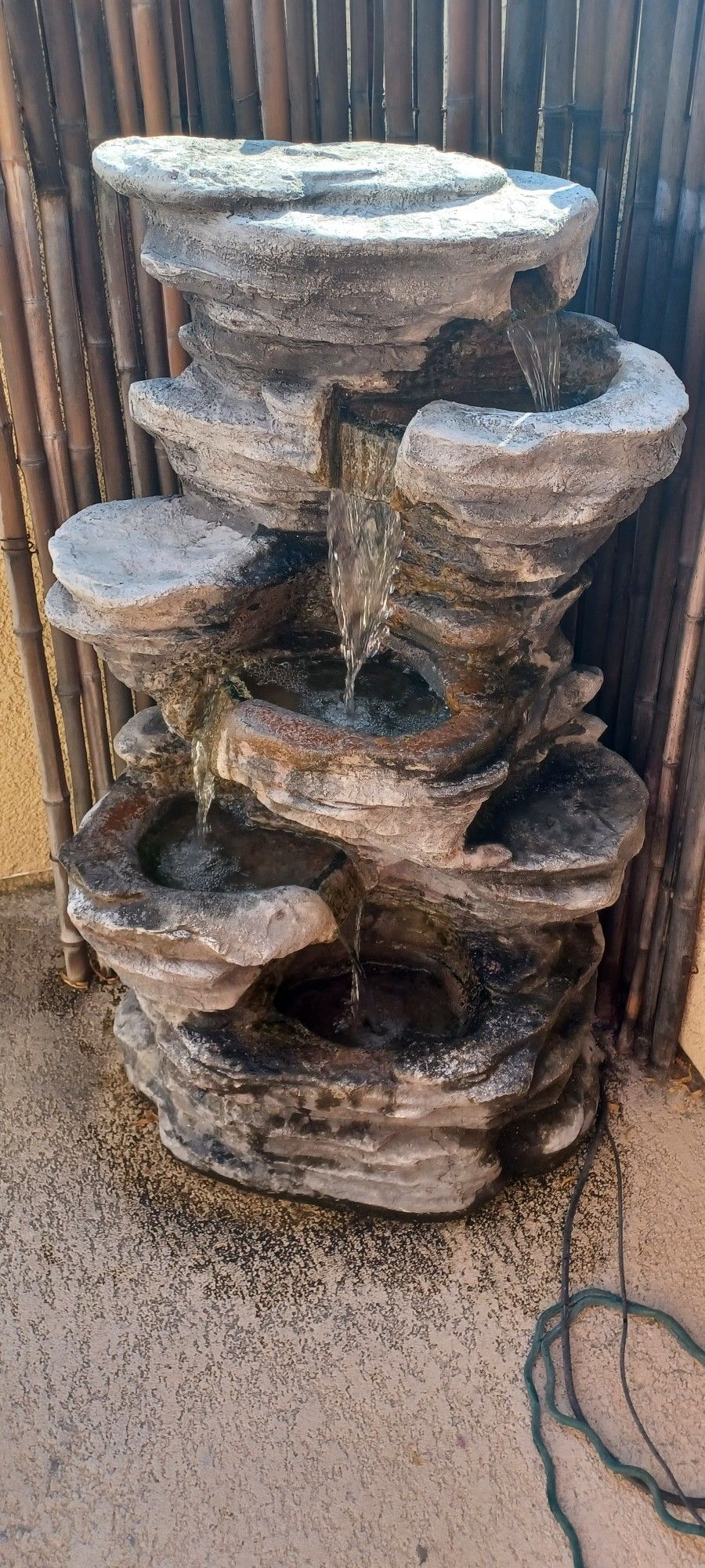 Northwood Falls Fountain Approx 41 In Tall for Sale in Murrieta, CA