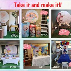 Kits Para Fiestas R-E-N-T-A