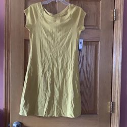 Chelsea & Theadore Yellow Cotton Dress