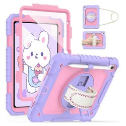 Protective iPad Case With Plastic Screen Shield