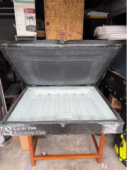 Workhorse Lumitron Screen Print Exposure Unit - Works Great