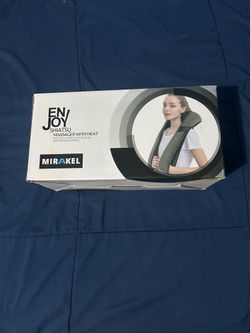 Mirakel Enjoy Shiatsu Massager with Heat.
