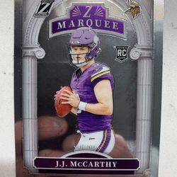 2024 Panini Zenith - J.J. McCarthy (RC) Z Marquee #10 - Minnesota Vikings