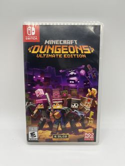 Case Only! Nintendo Switch Minecraft Ultimate Edition