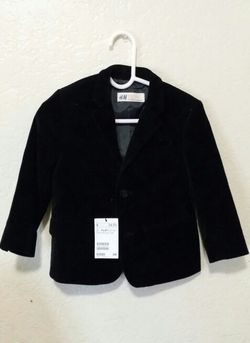 H&M Black Suave Toddler Blazer