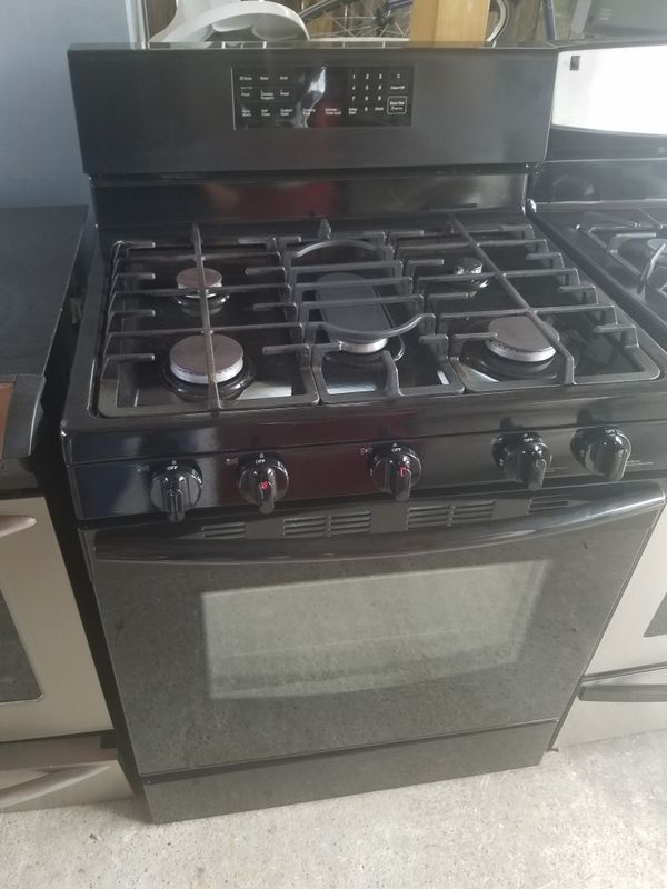 Black gas stove 5 burner for Sale in Houston, TX OfferUp