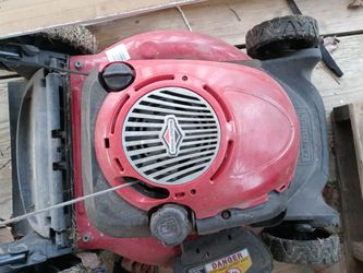 Lawnmower starts good and fast