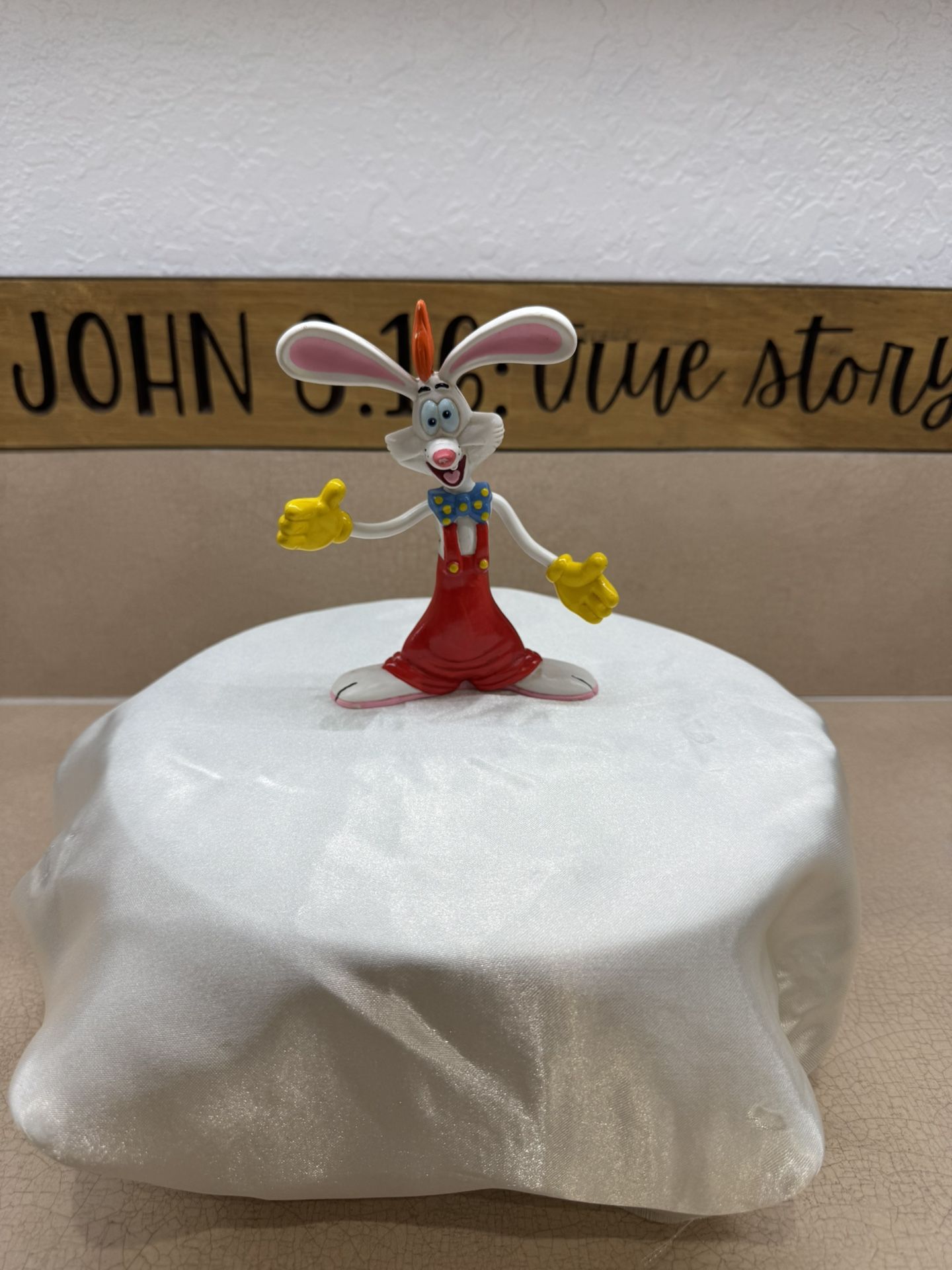 Vintage 1987 Disney Who Framed Roger Rabbit Bendable Bendy 6 Inch Figure