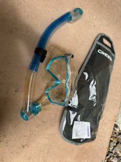 Cressi High Performance Snorkel Set