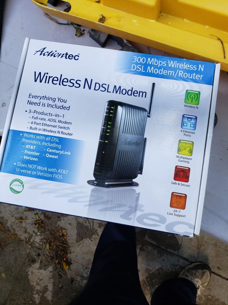 Actiontec Wireless DSL Modem