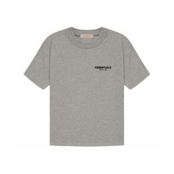 Fear of God Essentials T-Shirt – Dark Oatmeal – Size Small – New