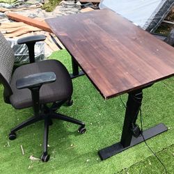 Computer Desk And Chair 