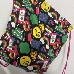 Girl Scouts Set With Badges 