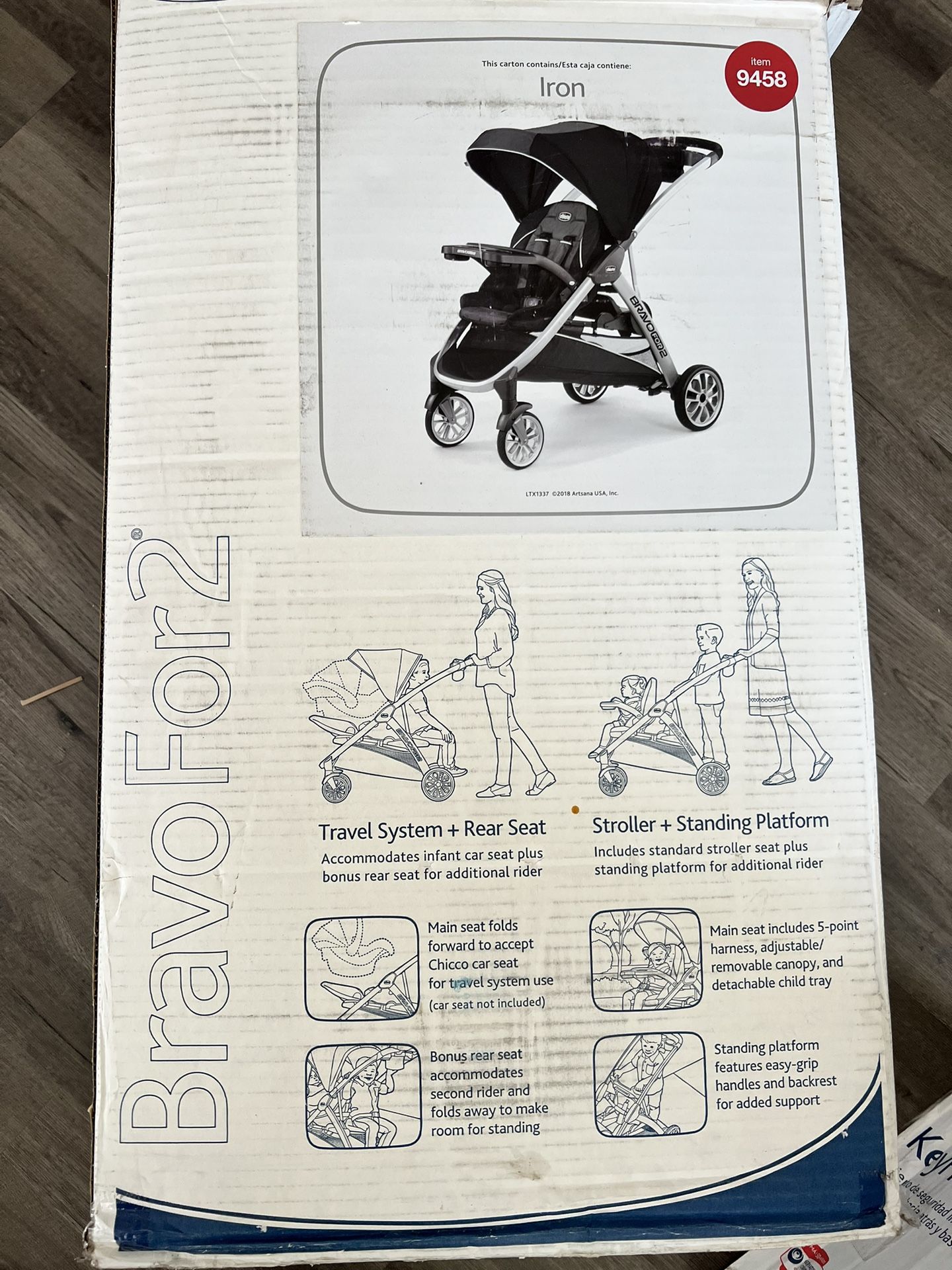 Chicco Bravo for 2 Stroller