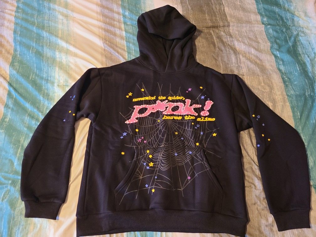 Spider Hoodie (Black) (L)