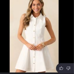 Shanahan White Dress