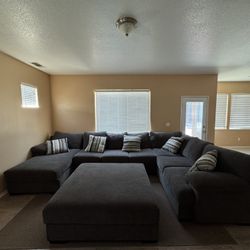 Sofa Chaise Sectional With Ottoman