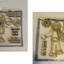 Let it Snow & Snowflakes are Winter’s Kisses Stamps