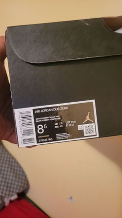 AIR JORDAN DUB ZERO