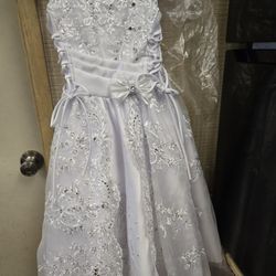 Girl Baptism Dress Size 6 Toddler 