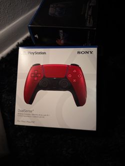 Official PS5 DualSense Wireless Controller - Cosmic Red (New)