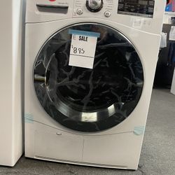 WHITE ELECTRIC FRONTLOAD DRYER
